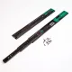 Fiókcsúszó golyós HB45 Comfort SC Black 500/45mm FÉKES 35kg Fekete