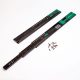 Fiókcsúszó golyós HB45 Comfort SC Black 600/45mm FÉKES 35kg Fekete
