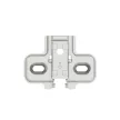 Pántalátét FDS C82 Klippes - H=0 mm csavar nélkül Nikkel