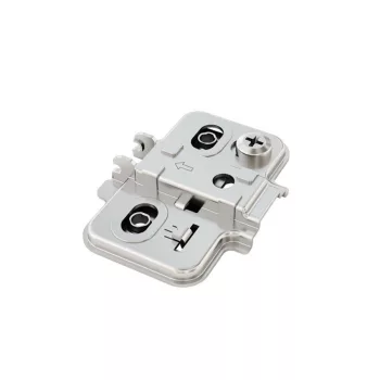   Pántalátét FDS C82 Klippes - Excenteres - H=0 mm csavarral Nikkel