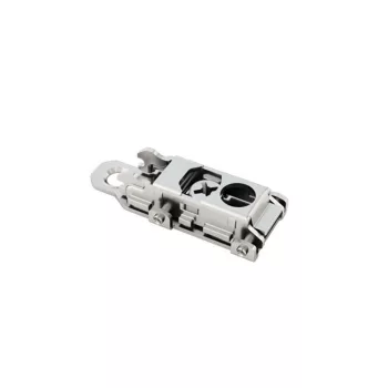   Pántalátét FDS C82 Klippes - Egyenes Excenteres - H=0 mm csavar nélkül Nikkel