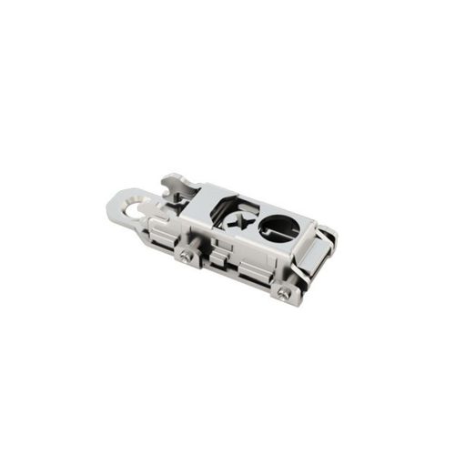 Pántalátét FDS C82 Klippes - Egyenes Excenteres - H=0 mm csavar nélkül Nikkel