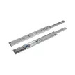 StrongWire oldalsó fémrács 150mm, golyós csillapított fióksín 35kg Króm/fehér
