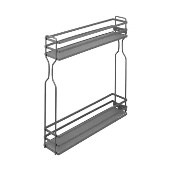  StrongWire oldalsó fémrács 150mm, fióksín nélkül! Antracit