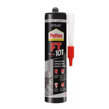   Pattex FT 101 építési ragasztó és tömítő festhető TRANSZPARENS