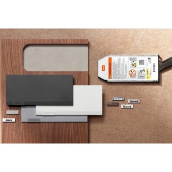   B 24K2700 Aventos HKI fékes erőhordozó, korpusz élébe szerelhető, rejtett TF: 1730-5200 onyx fekete