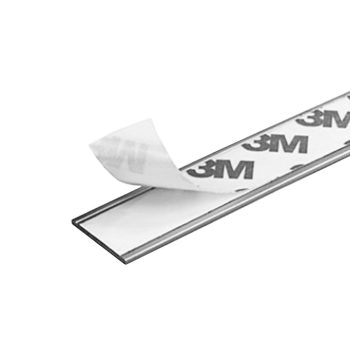   Sevroll - Díszítő profil öntapadós "S18" 3fm-es lapos (3000x18mm) ezüst