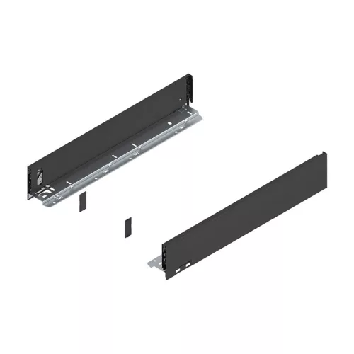 BLegrabox 770M4002S 90/63mm Karbonfekete káva 400mm mélységű