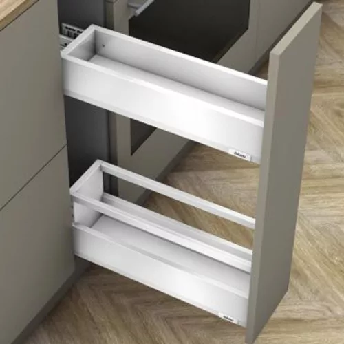 B Space Twin Merivobox TBM "E" korláttal+ "M" 500mm Selyemfehér