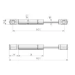Gázteleszkóp felnyíló GTV MINI 60N 160mm