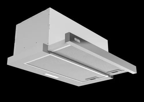 EVIDO FORTE 60X teleszkópos páraelszívó, 60 cm, billenőkapcsoló, inox