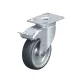 Blickle görgő forgóvillás LKPA-TPA 126G-FI gumi/polipropilén stop-fix fékkel, 120kg