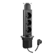 Konnektor-rejtett elosztó StrongPower 3x230V Inox