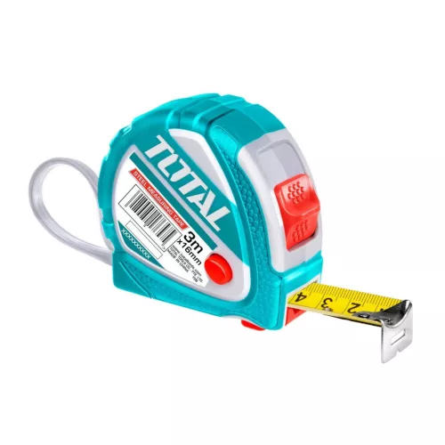 TOTAL Mérőszalag acél 3m x 16mm