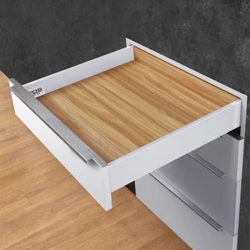 Fiókcsúszó FDS-PRO 18 HD A duplafalú fiókoldal 500mm Fehér 60kg Fém