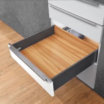   Fiókcsúszó FDS-PRO 18 HD B duplafalú fiókoldal 500mm Antracit 60kg Fém