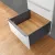 Fiókcsúszó FDS-PRO 18 HD D duplafalú fiókoldal 450mm Antracit 60kg Fém