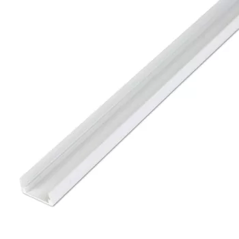   LED aluminium profil sín - 2000 x 17 x 8 mm - U profil - fehér