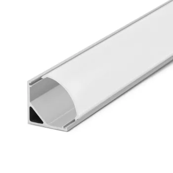 LED alumínium profil sín 2000x16x16mm íves sarokprofil