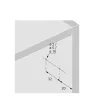 HETTICH 9239087 P2Os pántokhoz Push to Open Silent (elektromos) Szürke
