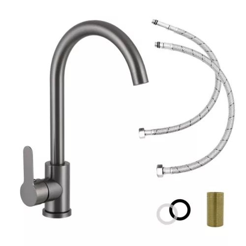 Gamma DECO Mosogató Csaptelep - Antracit