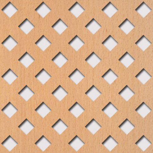 Legno furnérozott Hdf-Franz perforációval Bükk 1520x610x4mm
