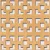 Legno furnérozott Hdf-Damasco perforációval Anegré 1520x610x4mm