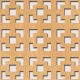 Legno furnérozott Hdf-Damasco perforációval Anegré 1520x610x4mm