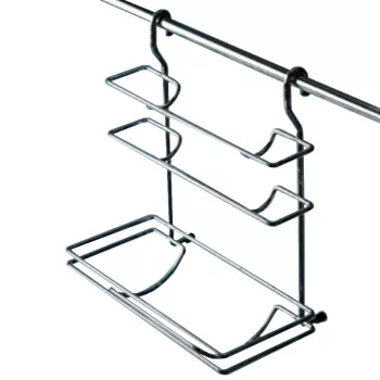   Fémrács PR 9860 Fólia és papírt.tartó 325x390x180mm Króm