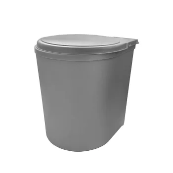   Hulladékgyűjtő ART 270 13L 277x340mm műanyag Metálszürke