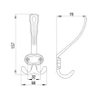Fogas 1096 32 Nikkel Fém