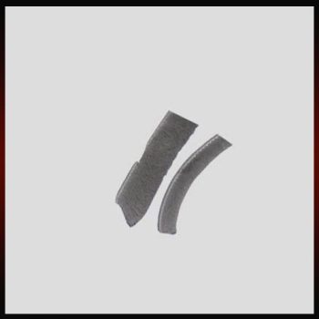   Tolóajtó porfogó kefe öntapadós 6,7X13mm (Cosmo, Fiona, Classic plus és Uni) Szürke