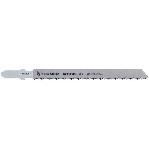 "Berner" Felfelé szaggató fűrészlap HCS 2,5/75mm, 1,45mm, fához, WOODline Top