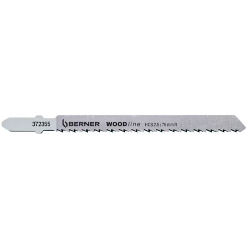 "Berner" Lefelé szaggató fűrészlap HCS 2,5/75mm, 1,35mm, fához, WOODline Top