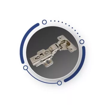 Félig ráütődő pánt